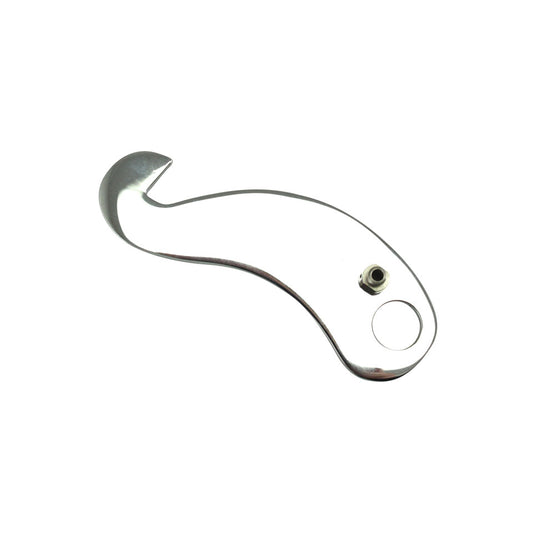 Chrome hook for sunroof lock