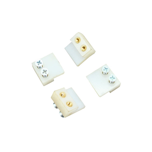 Outer locking guide on spring bar plate, set