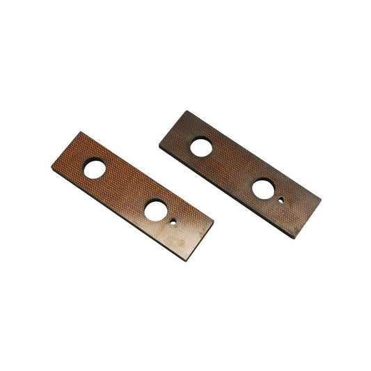 Phenolic guide plate under side springbar, as pair
