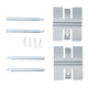 Mounting kit Brake pads 'Girling', 6.0mm pin