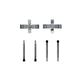 Mounting kit brake pads