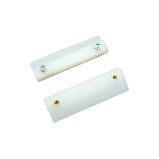 Inner locking guide on spring bar plate, set