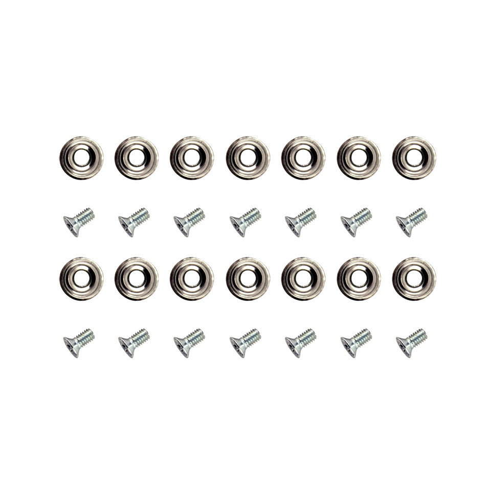 Screwset for side tension strip, repro, 14 pieces