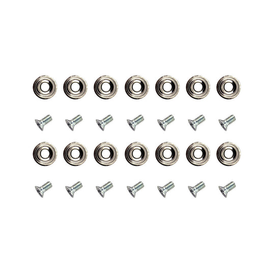 Screwset for side tension strip, repro, 14 pieces