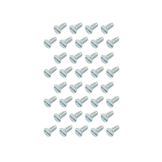 Screw set for sunroofrails, 36 pieces