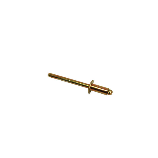 Rivet for tensioning hoop for sunroof