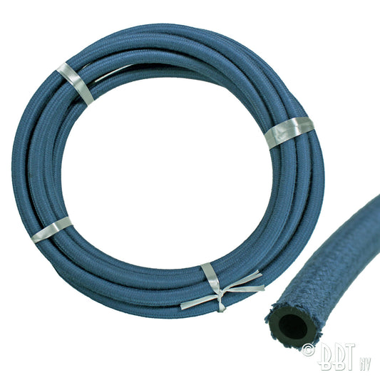Blue brakehose, 5 meter roll, From the reservoir to the master cylinder.