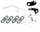 Clip for brakeline kit (springplate)