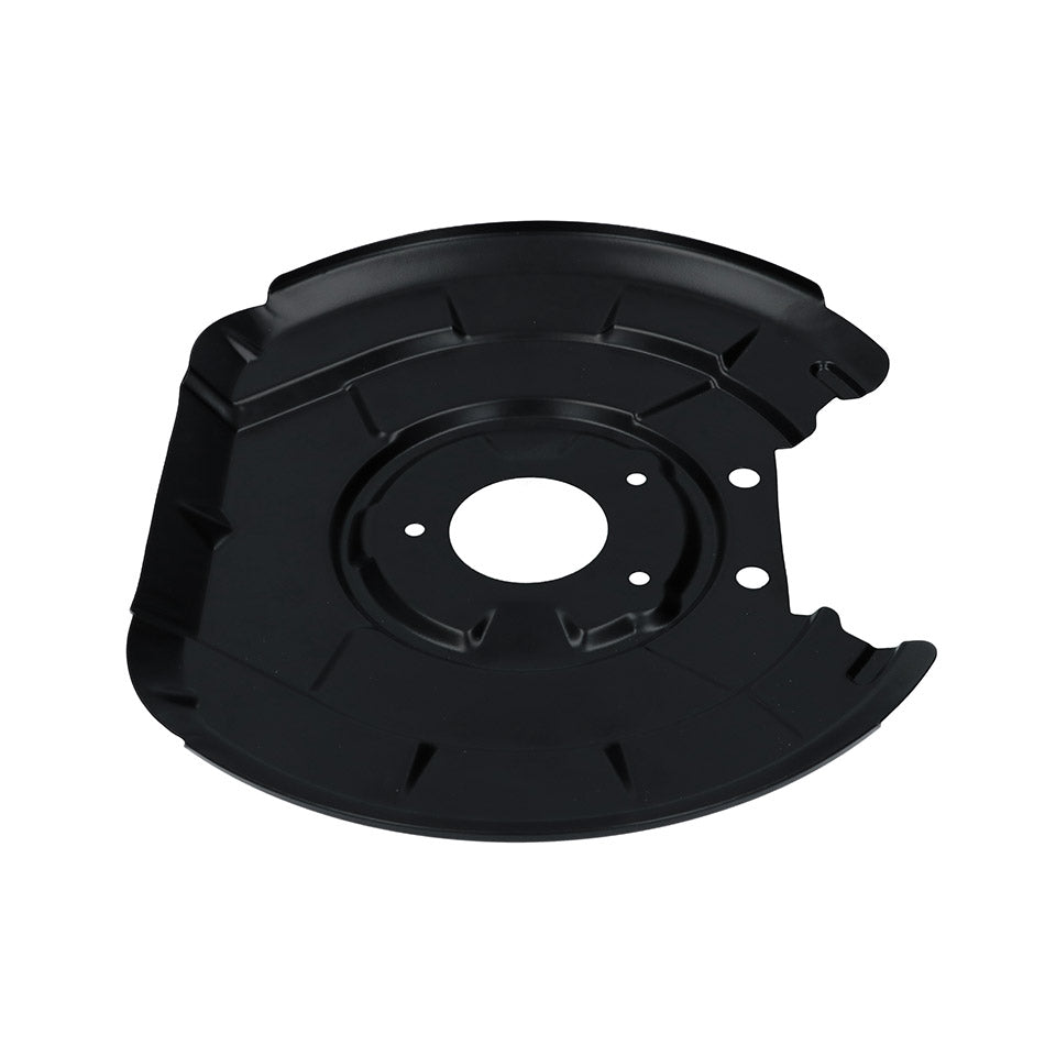 Dust cover behind brake disc