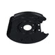 Dust cover behind brake disc