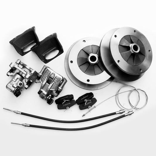 Rear disc kit, 5x205, For short shafts