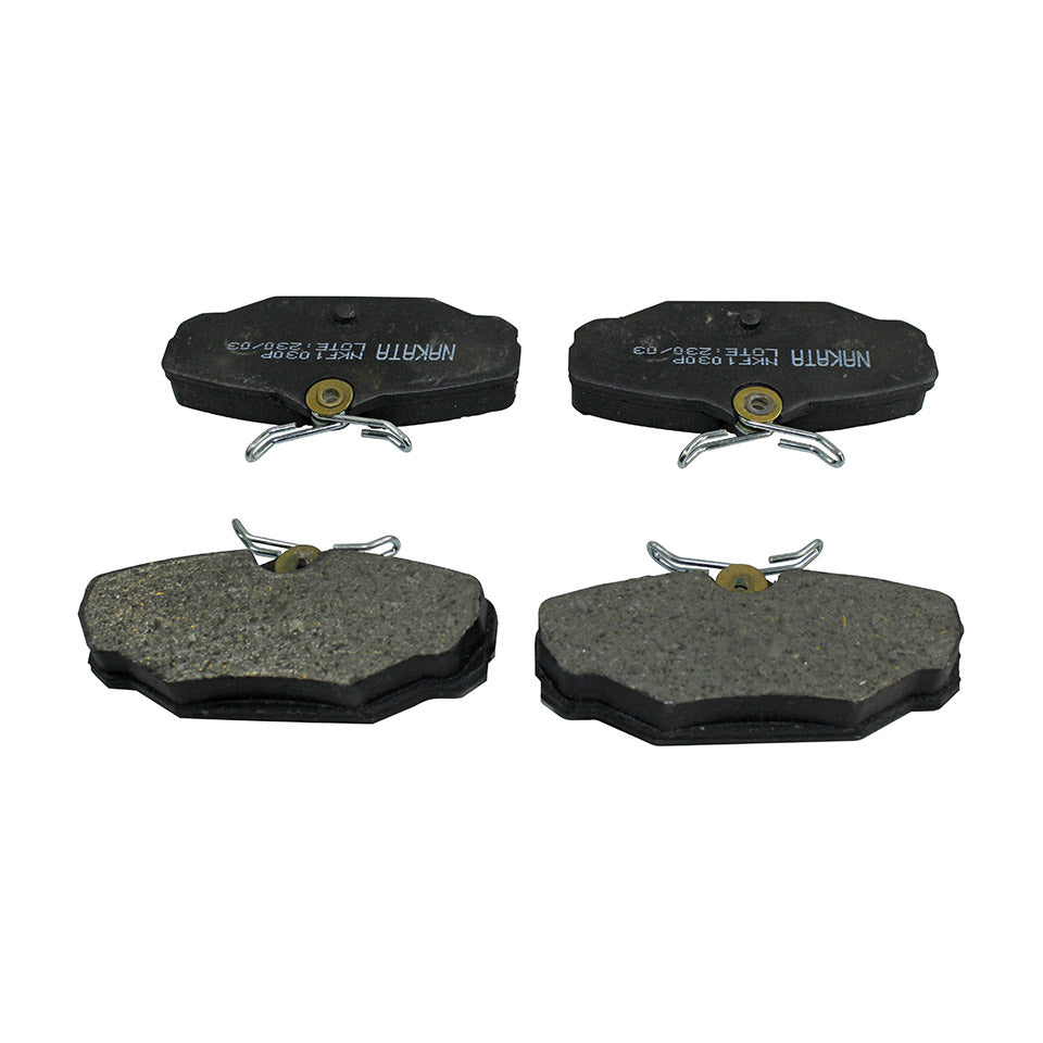 Kit brake pads for brake disc kit rear, For BBT #1278 and 1279, sold by set of 4 pieces.