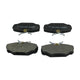 Kit brake pads for brake disc kit rear, For BBT #1278 and 1279, sold by set of 4 pieces.