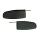 Sun visors, pair, black
