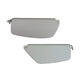 Sun visors, pair, white