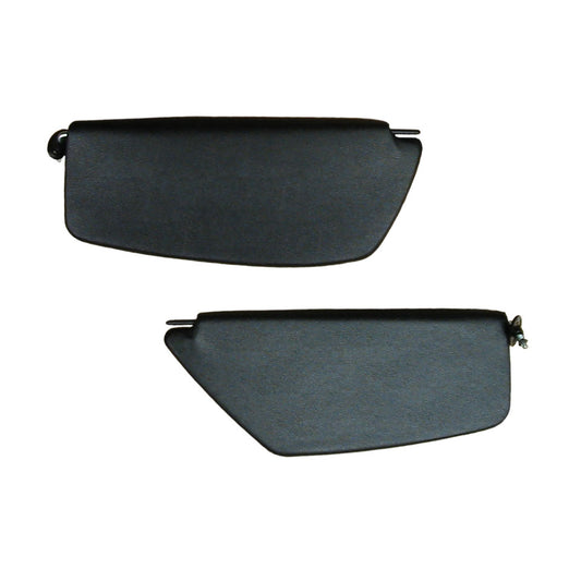 Sun visors, pair, black