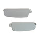Sun visors, pair, white