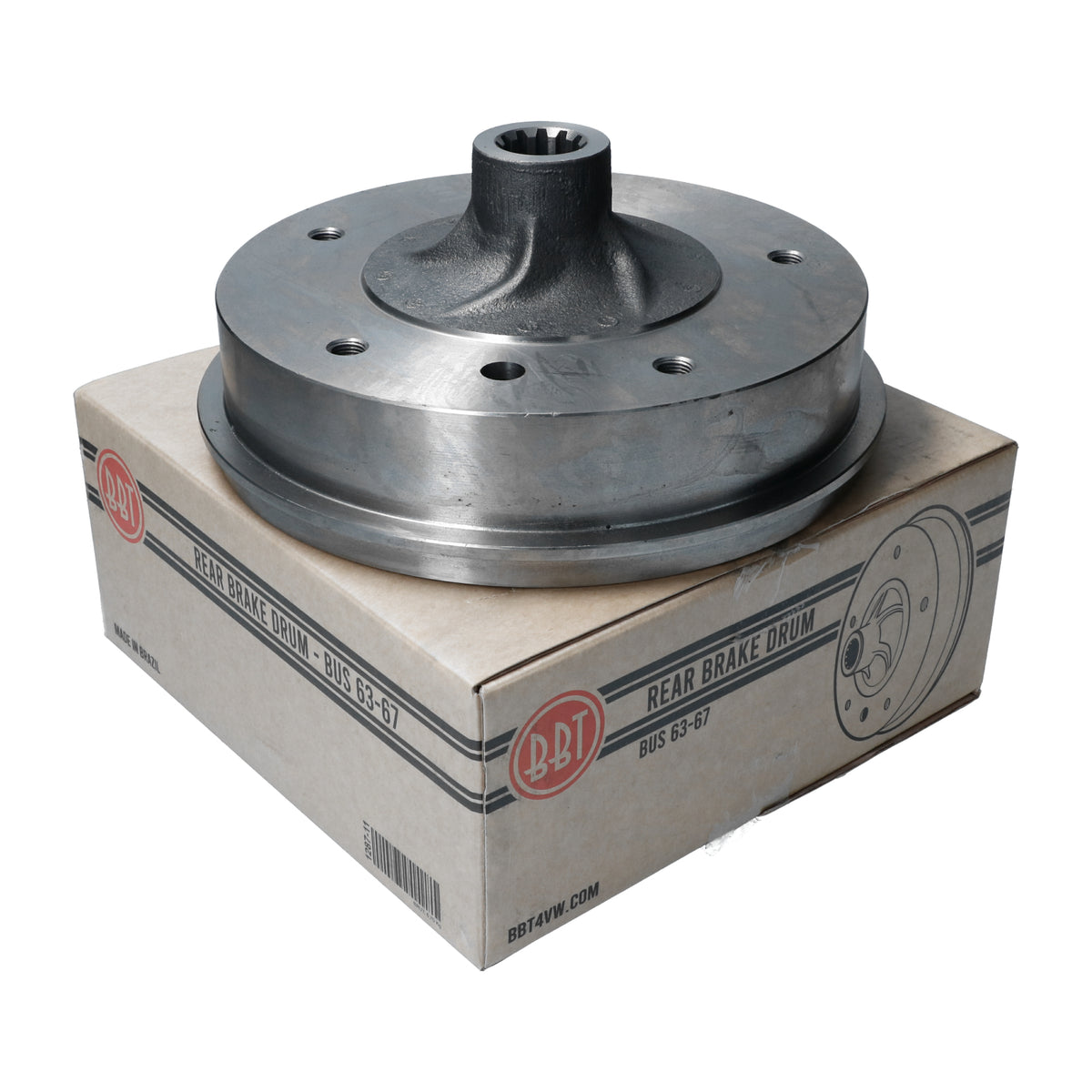 Brake drum rear, 5-lug (5x205)