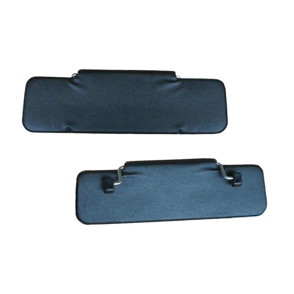 Sun visors, pair, black