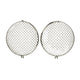 Headlight grilles 'Vintage' stainless steel (pair)