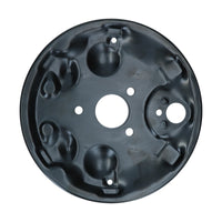 Backing plate front