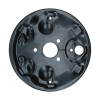 Backing plate front