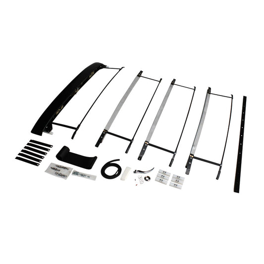 Complete sunroof assembly without rails