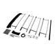 Complete sunroof assembly without rails