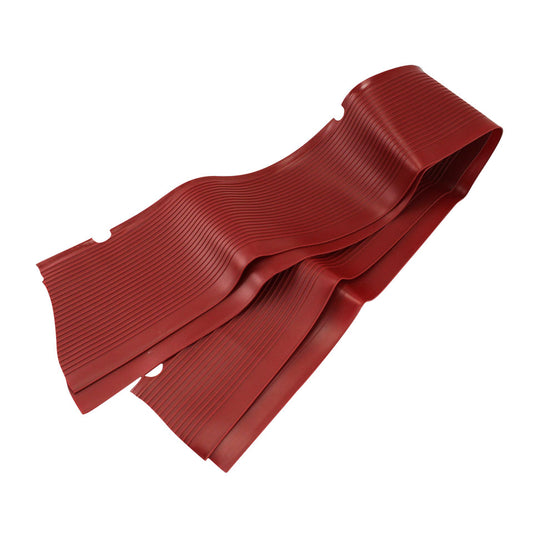 Runningboard mats, ruby red