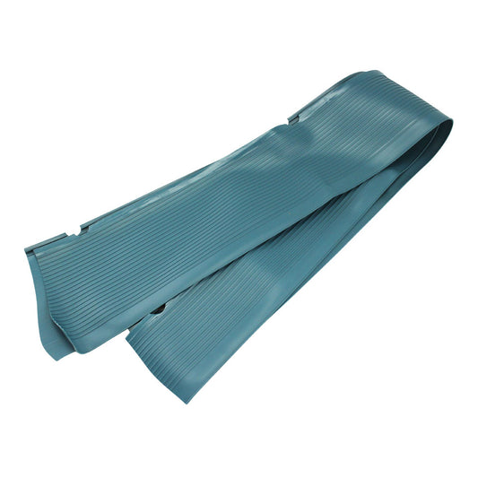 Runningboard mats, light blue