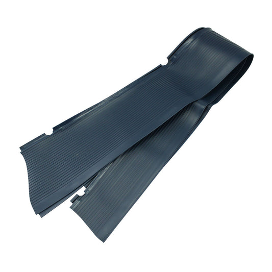 Runningboard mats, dark blue