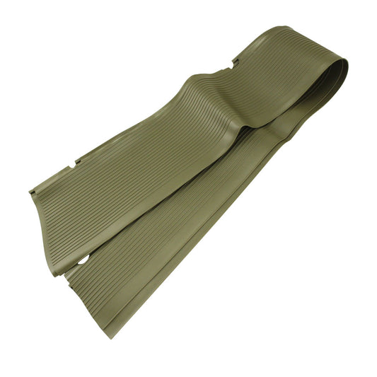Runningboard mats, dark green