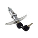 Enginelid lock chrome