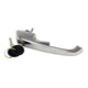Door Handle with keys, chrome, each
