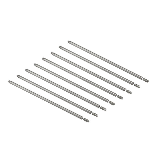 Pushrod set - blank end Chromoly, TQ, 8 pieces