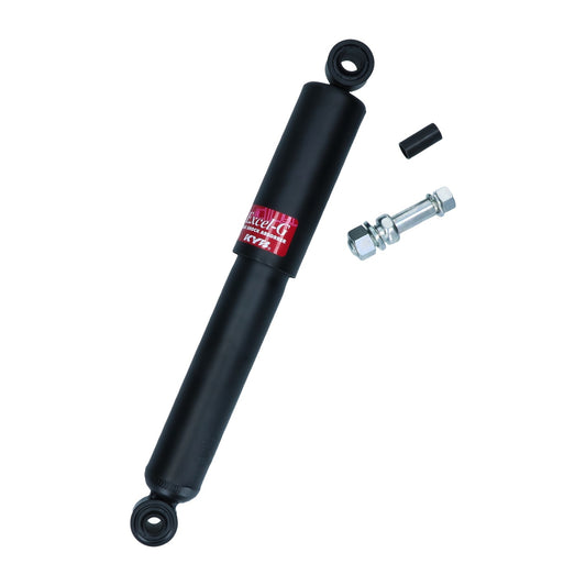 Gas shock absorber, lowered
