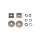 Kit consist plastic blocks, rings, springs etc. to mount convertible side-window into window-sash (1 kit/window)