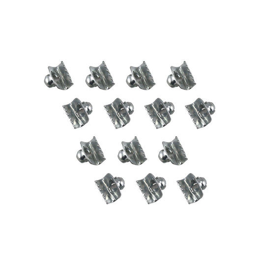 Clips for inside window scraper, 14 pieces, (2 sides)