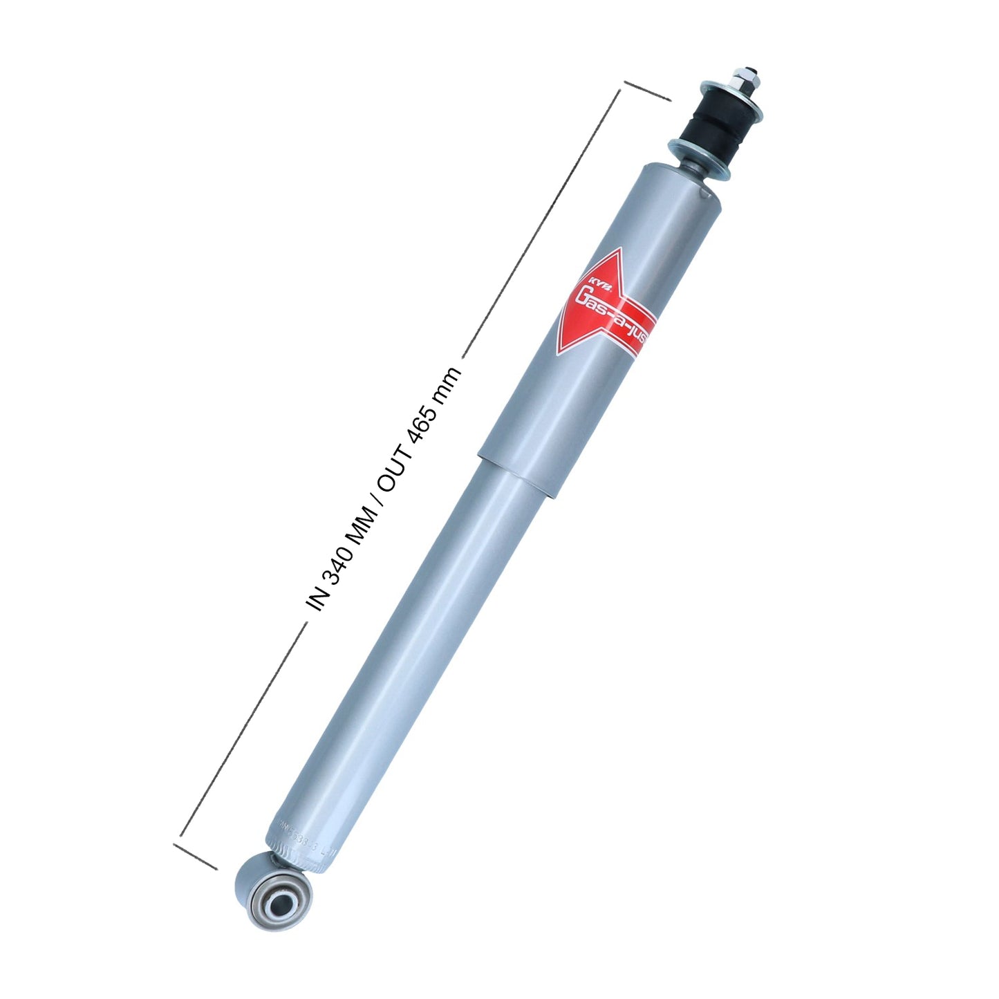 Gas shock absorber, front 'Heavy Duty'