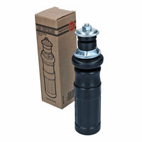 Top mounting with dust cover for front shock absorber