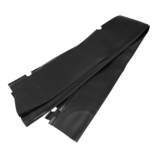 Running board mats, black