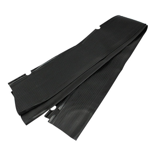 Running board mats, black