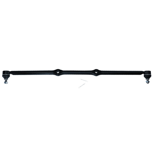 Tie rod, complete with pressed tie rod