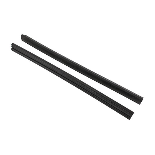 Front door window frame seal, as pair