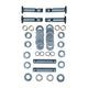 King/link pin repair kit, horizontal ,  vertical, left and right