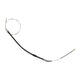 Handbrake cable, swing axle rear suspension