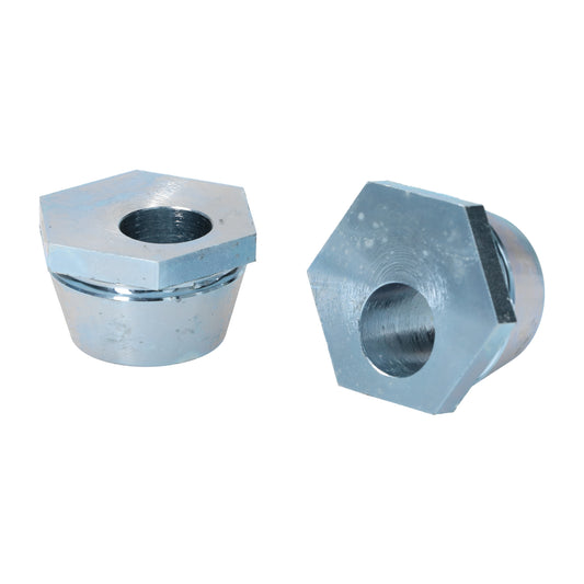 Super excentric conic camber nuts
