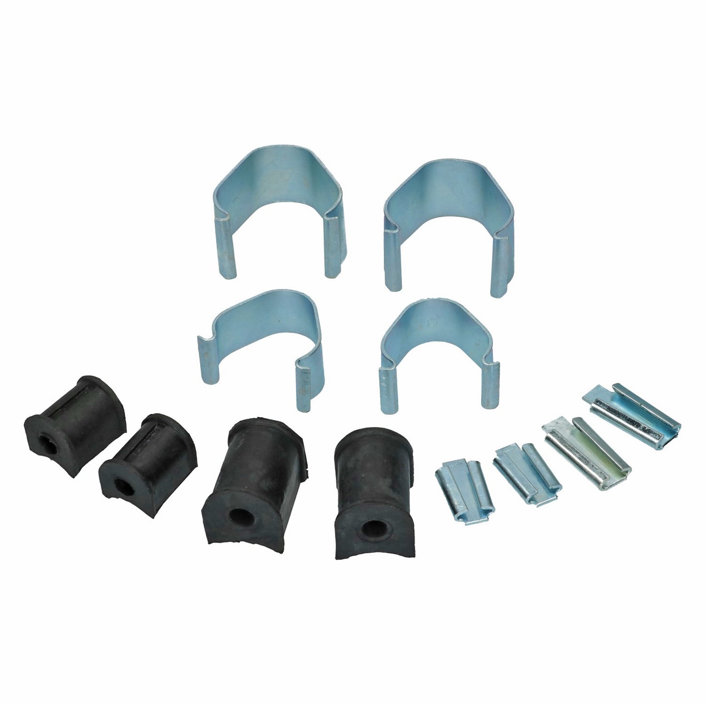 Sway bar mounting kit, front axle, both sides