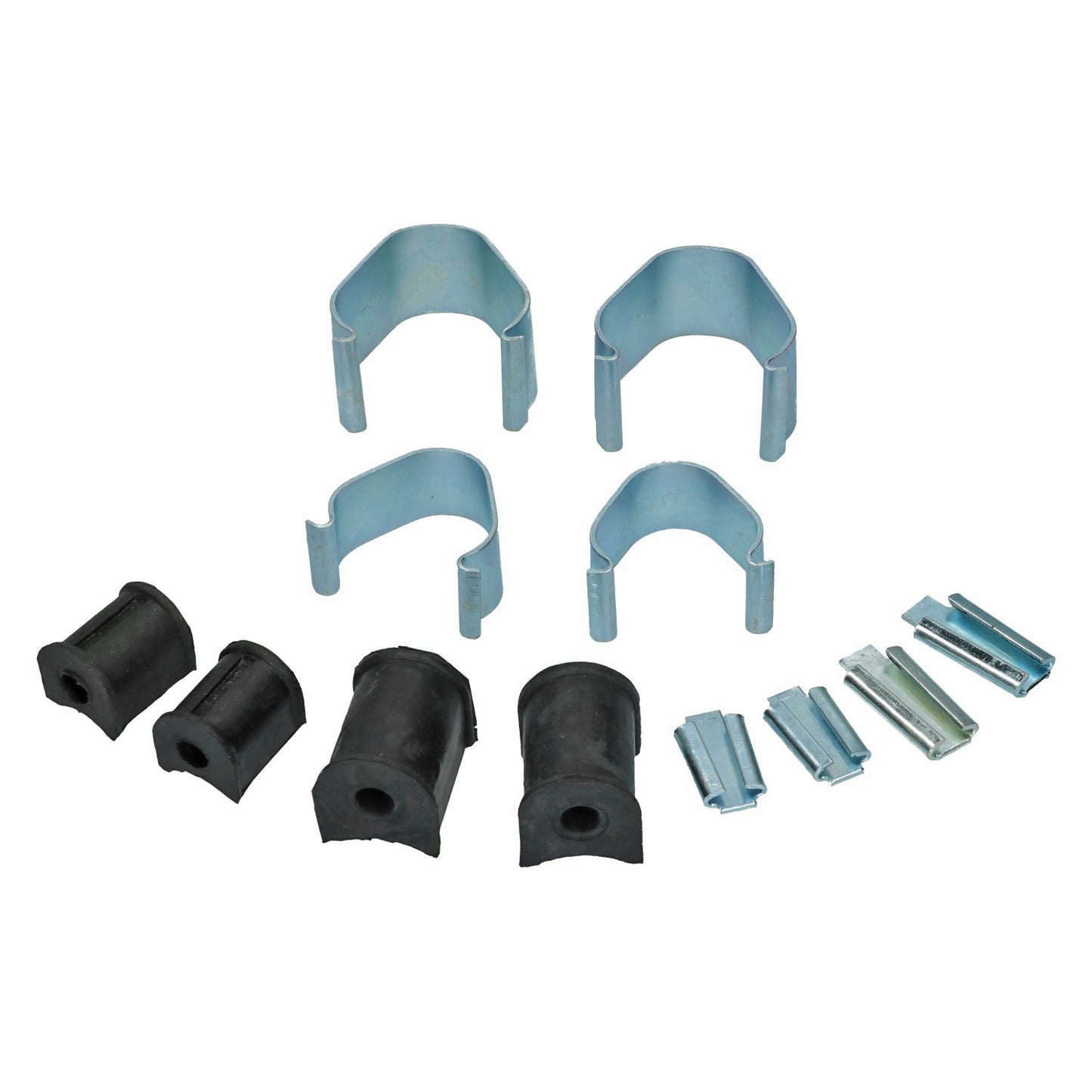 Sway bar mounting kit, front axle, both sides