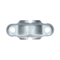 Steering box mounting shackle